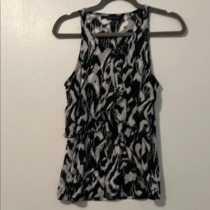 The Limited Monochrome Patterned Tank Top